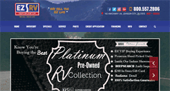 Desktop Screenshot of ezrvsales.com